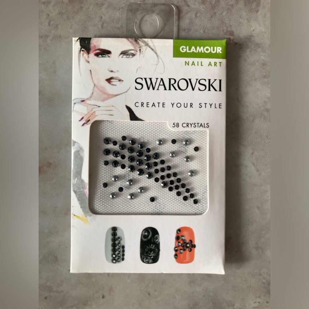 Swarovski Crystal Nail Art - Glamour Collection - 58 Crystals